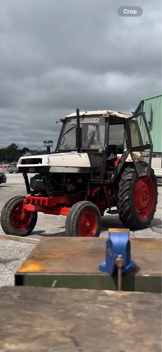 2wd David brown 1490 w front loader willtakeoffers - Image 2