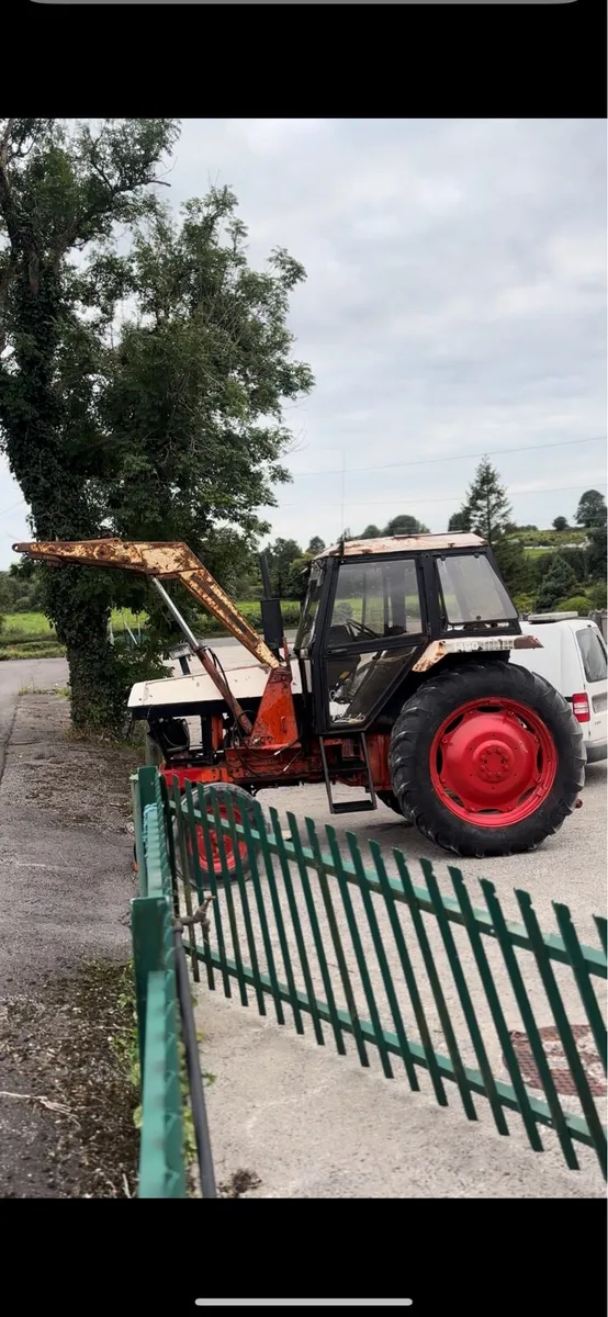 2wd David brown 1490 w front loader willtakeoffers - Image 1