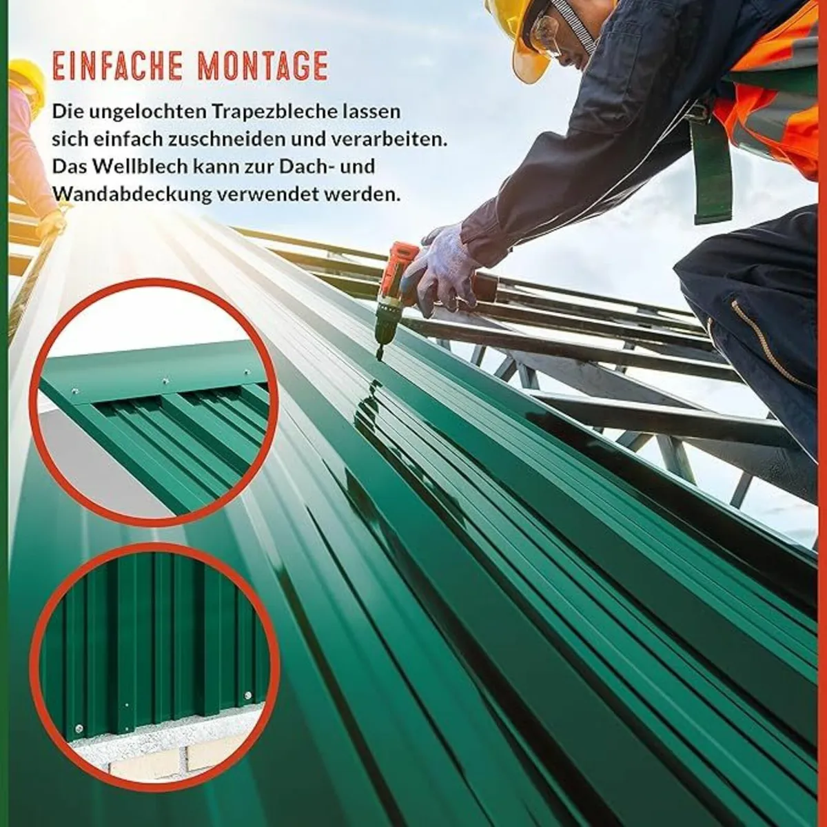 14 X Trapezoidal Sheet Free Delivery - Image 2