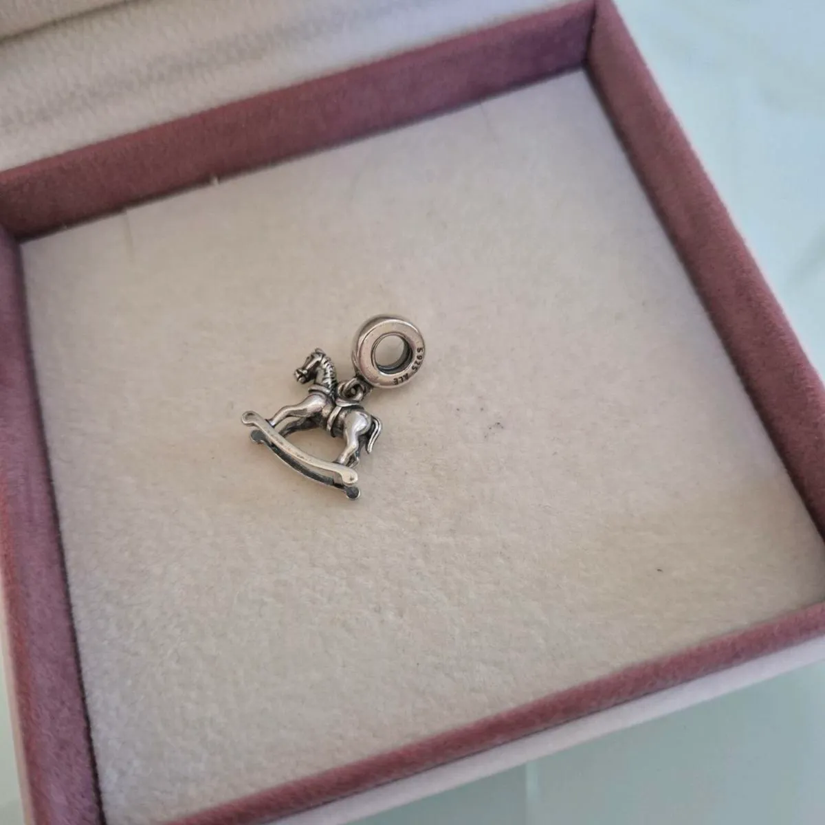 Pandora Horse dangle charm fully hallmarked - Image 1