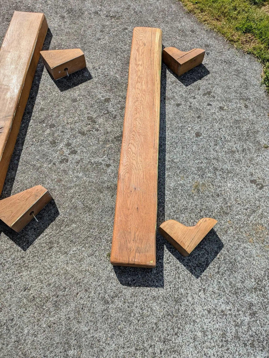Solid Oak Mantle - Image 2