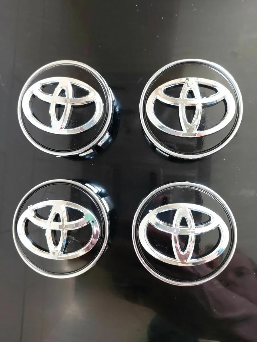 4 x Toyota Centre Caps (62mm) FREE POST - Image 1