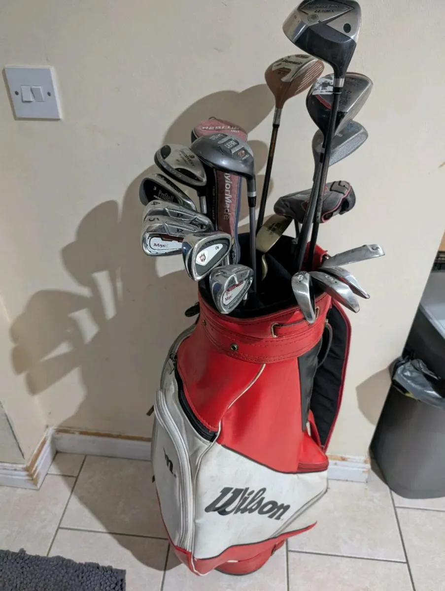 Fully loaded Wilson Golf clubs & Wilson bag - Image 1