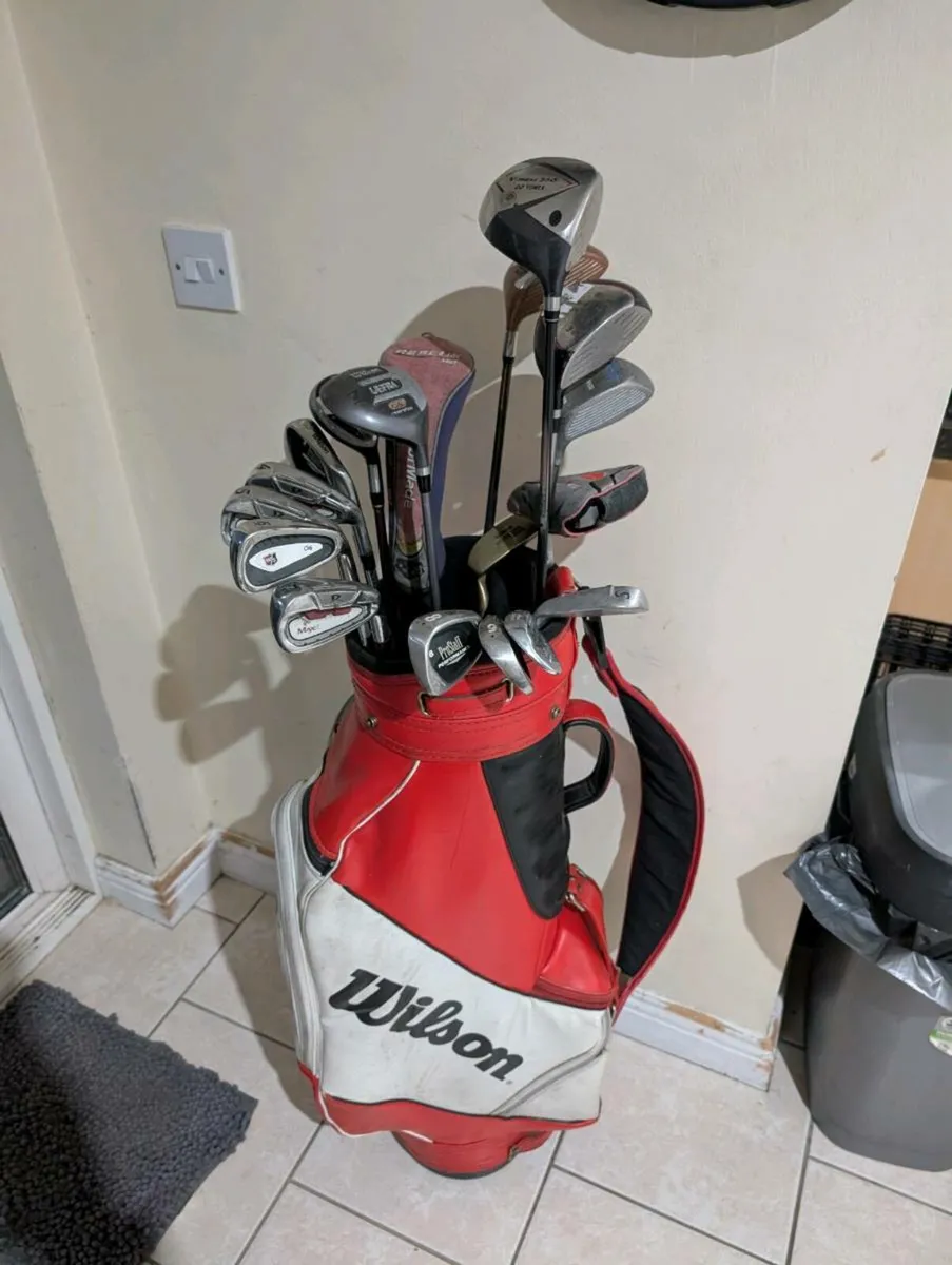 Fully loaded Wilson Golf clubs & Wilson bag - Image 2
