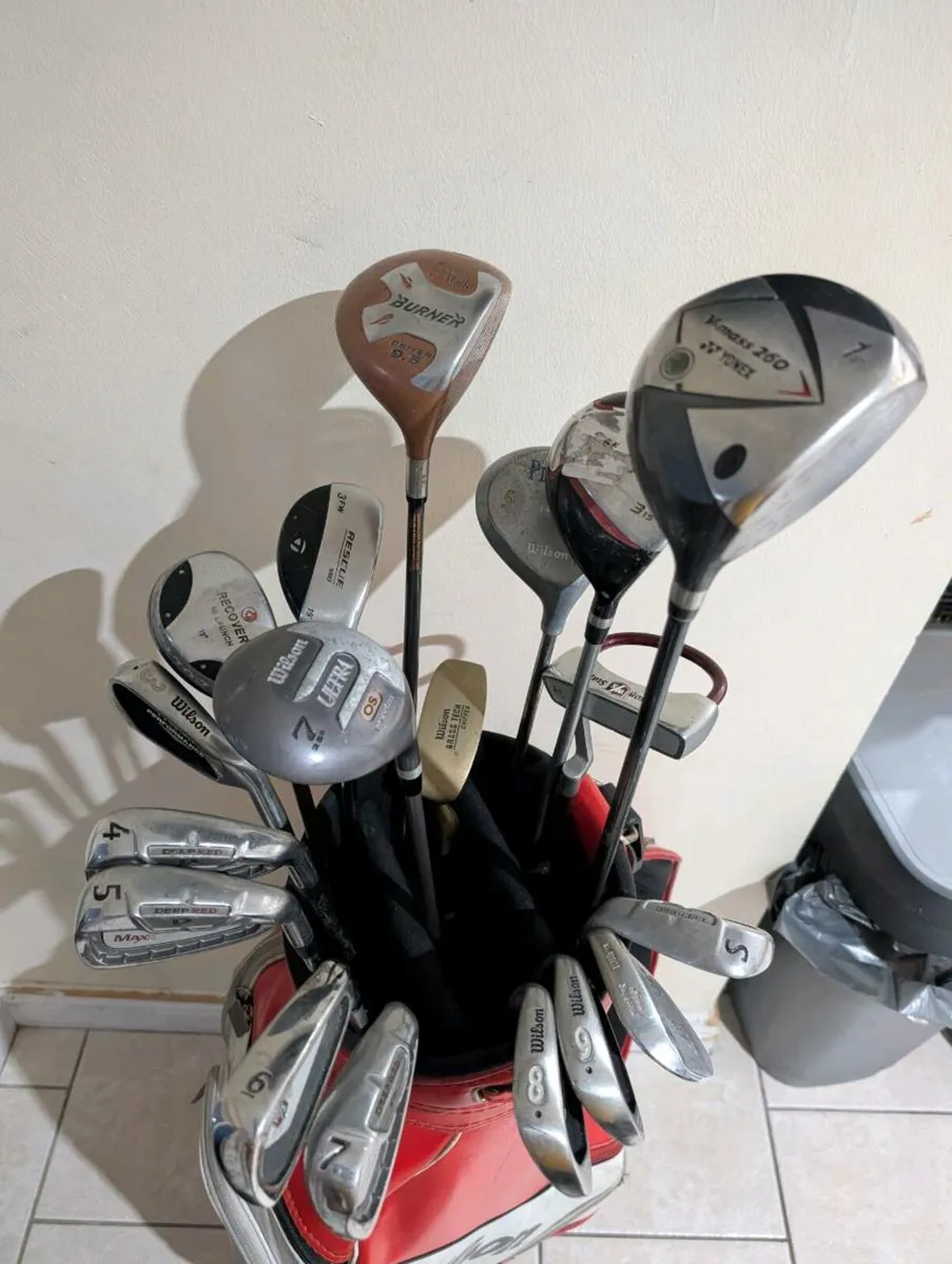 Fully loaded Wilson Golf clubs & Wilson bag - Image 3