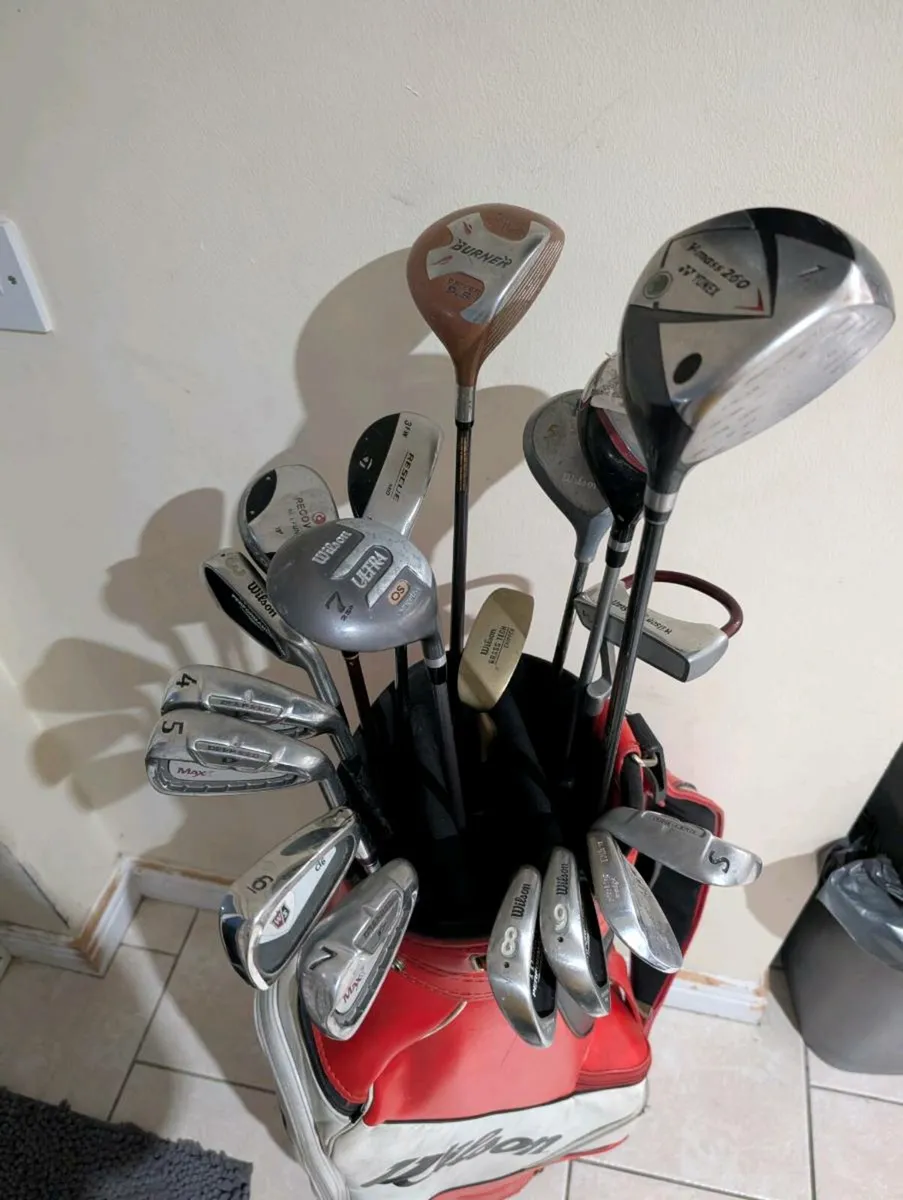 Fully loaded Wilson Golf clubs & Wilson bag - Image 4
