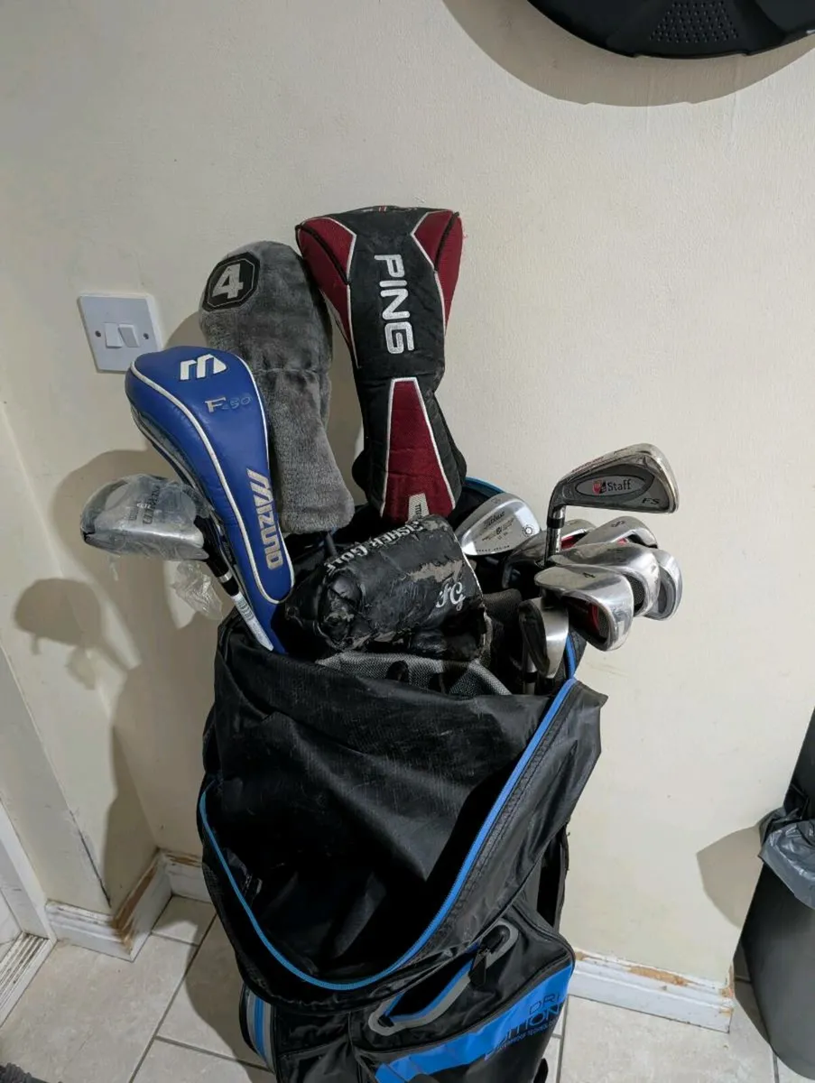 Left handed Golf clubs & ping g15 driver - Image 3