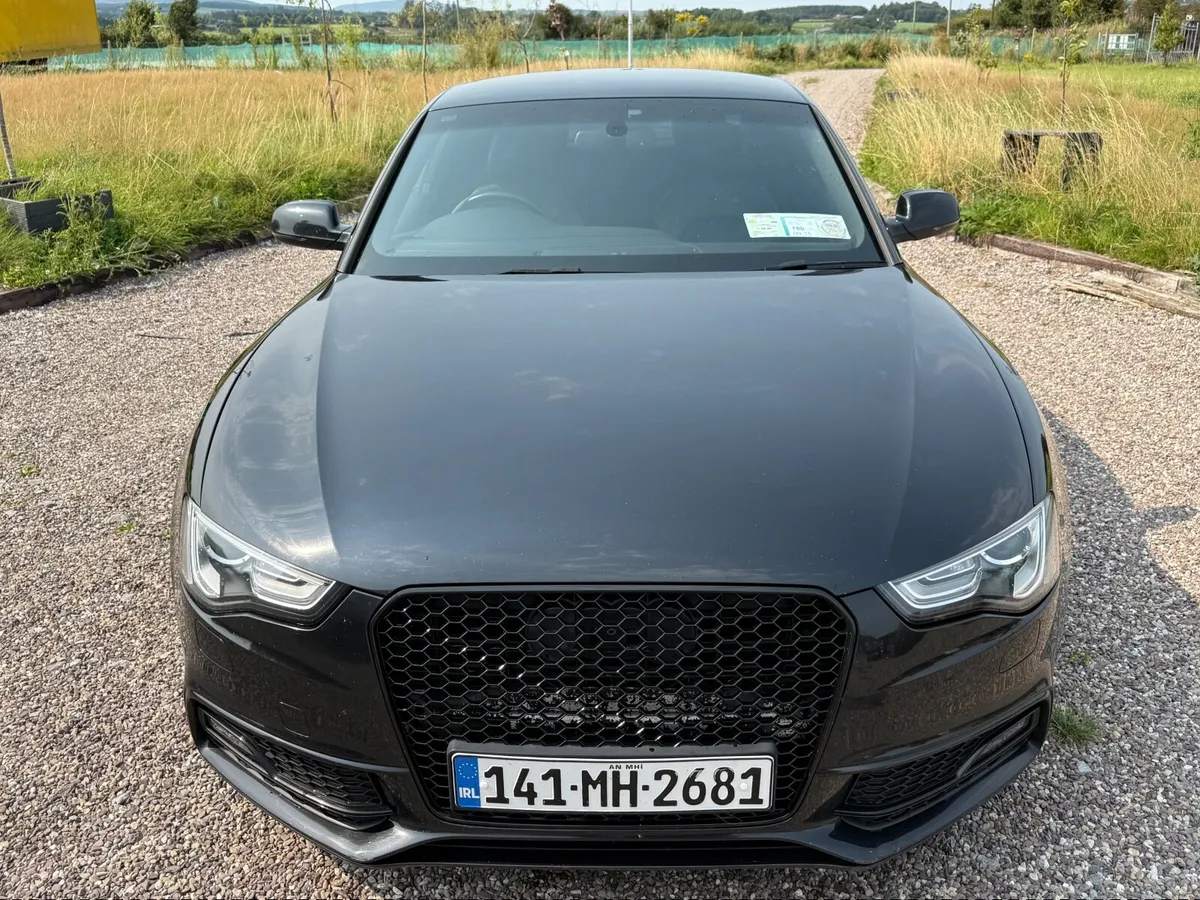 2014 Audi A5 Coupe Black S-line - Image 3