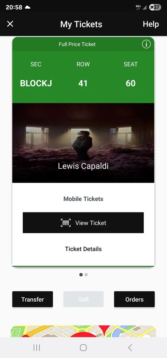 Lewis calpaldi tickets - Image 2