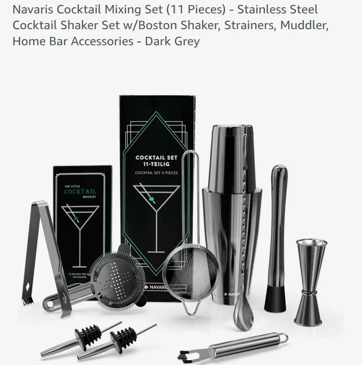 Navaris Cocktail Mixing Set. - Image 1