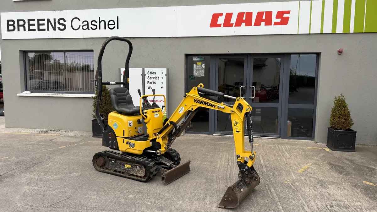 Yanmar SV08 Micro Digger - Image 1