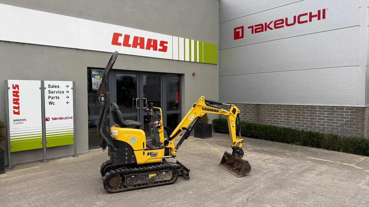 Yanmar SV08 Micro Digger - Image 2