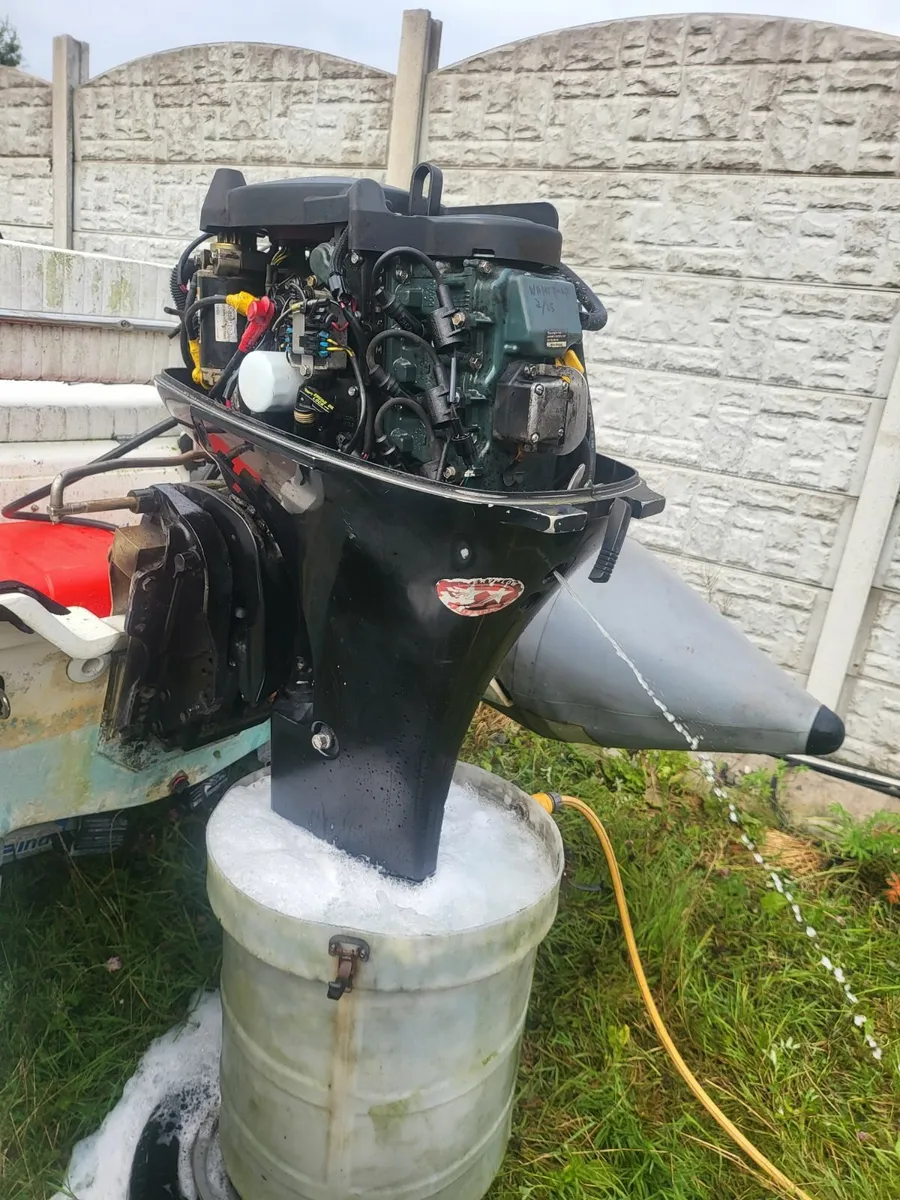 30hp 4 stroke mercury outboard longshaft serviced - Image 1