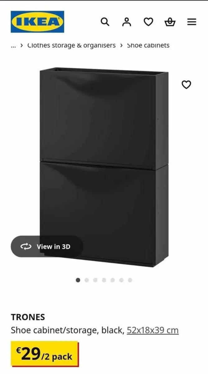 4 + 2 FREE Ikea Trones shoe storage - Image 2