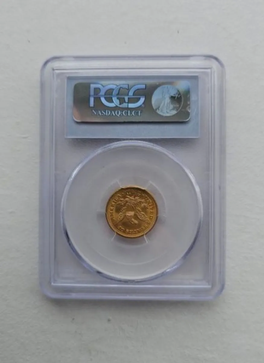 1905 Liberty Gold Quarter Eagle PCGS MS62 - Image 4