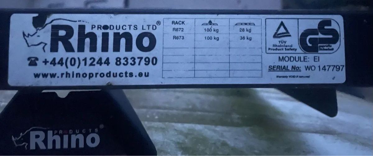 2020 berlingo rhino roof rack