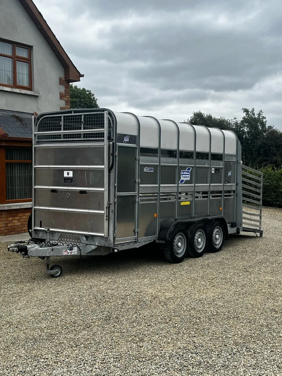 Ifor Williams 14ft Highroof Livestock Trailer - Image 1