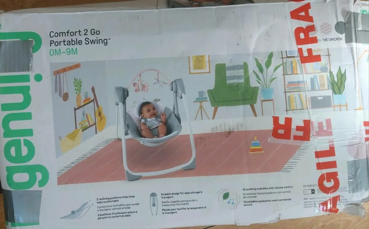 Ingenuity musical swing as new - Image 2