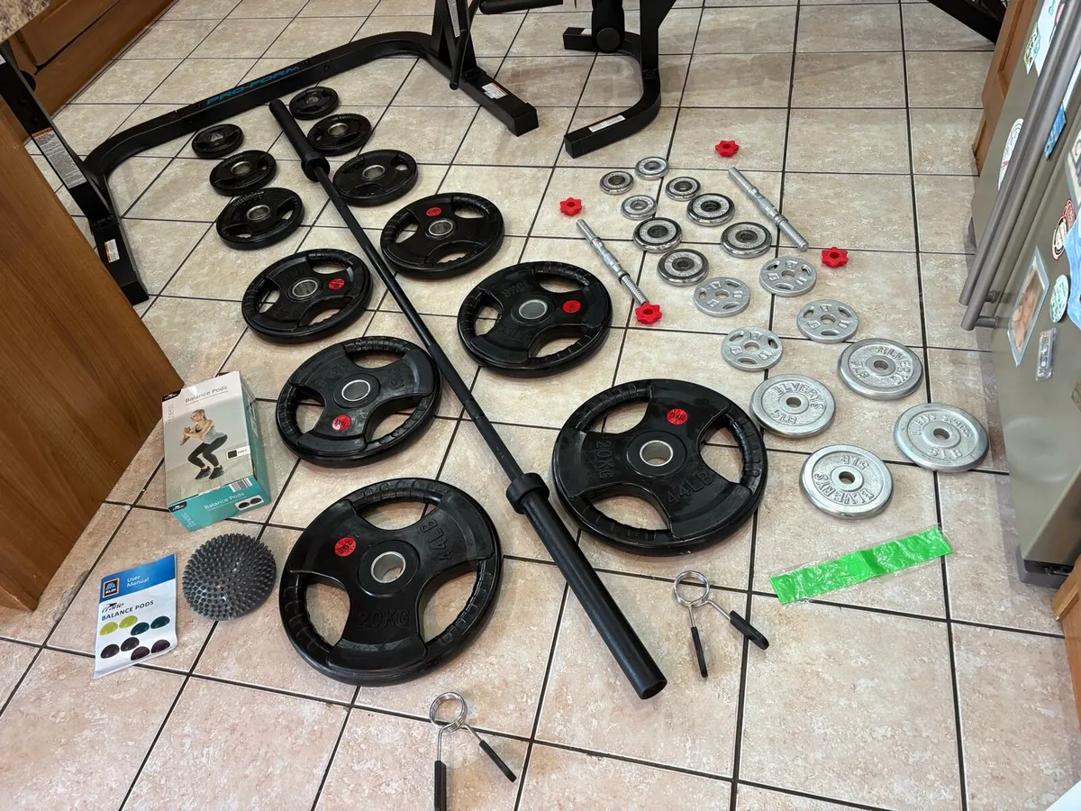 GENUINE GYM OLYMPIC WEIGHTLIFTING SET UP, CHEAP!! - Image 2