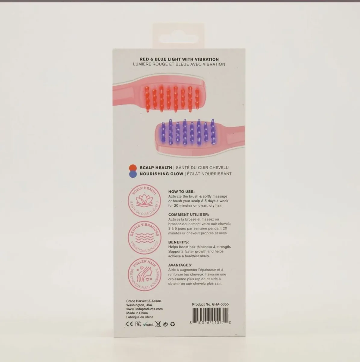 Lindo Light Therapy Hair Massager - Image 2