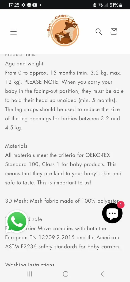 Baby carrier by BabyBjorn - Image 3