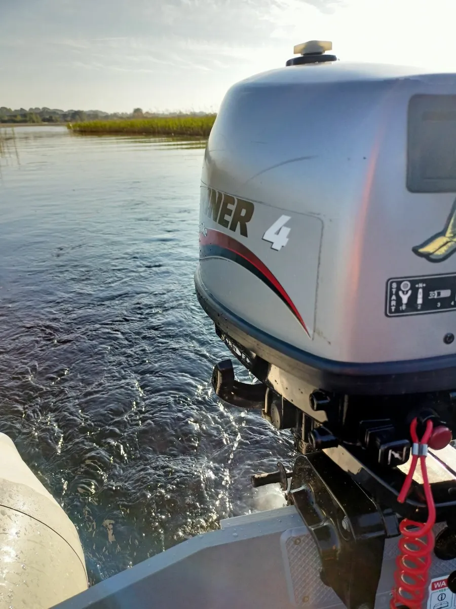 4HP 4 Stroke Short shaft Mariner outboard engine - Image 3