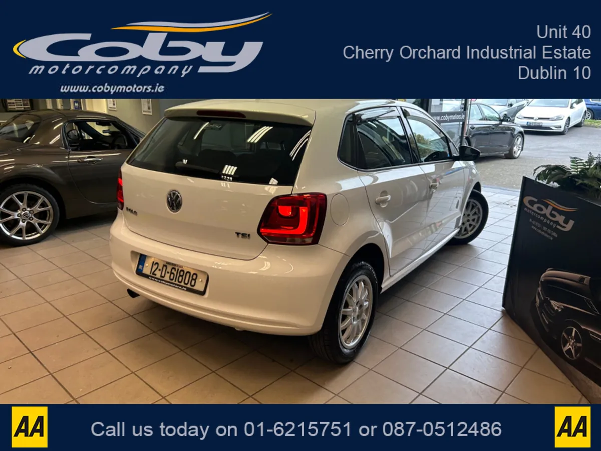 Volkswagen Polo DBA-6RCBZ 5DR AUTO, NCT, 2 Keys, A - Image 3