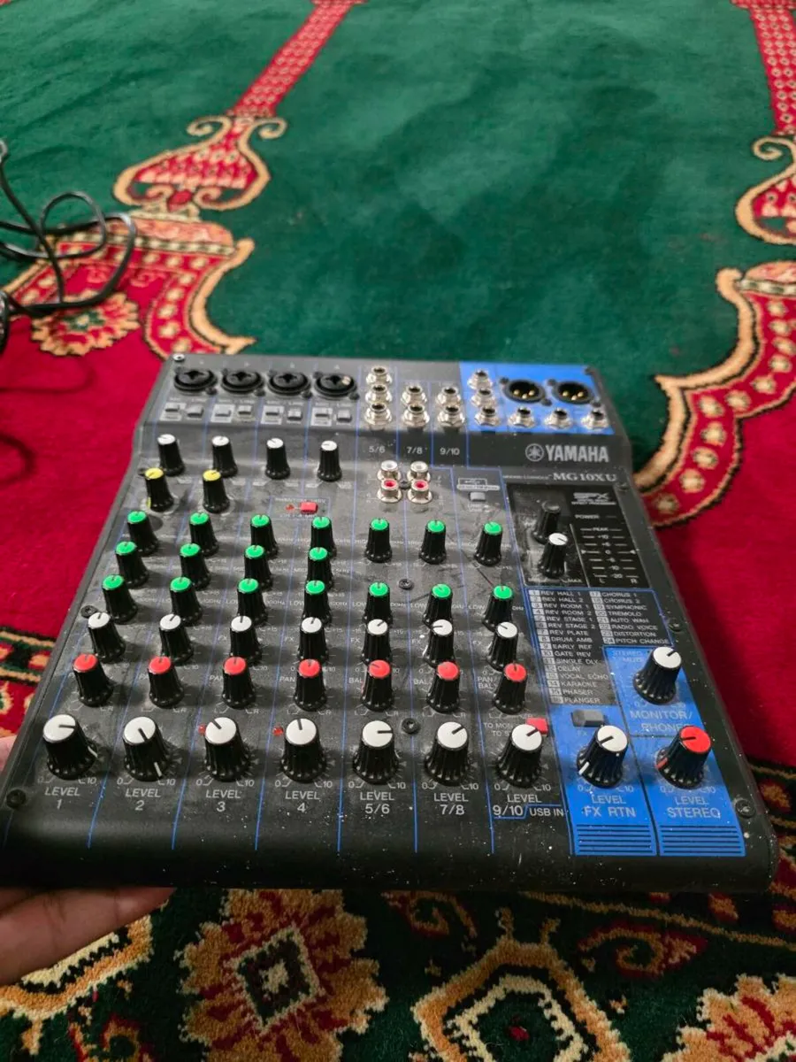 Yamaha mixerModel: Yamaha MG10XU 10-Channel Analog - Image 3