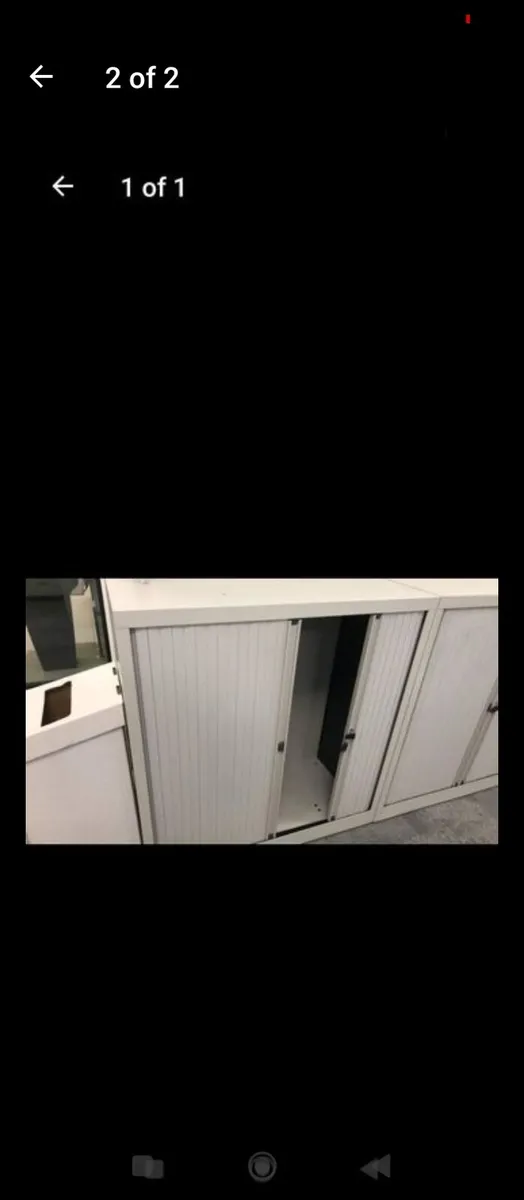 Metal Tambour Cabinet - Image 2