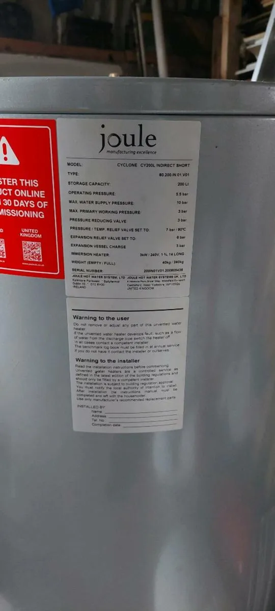 Water cylinder - Image 2