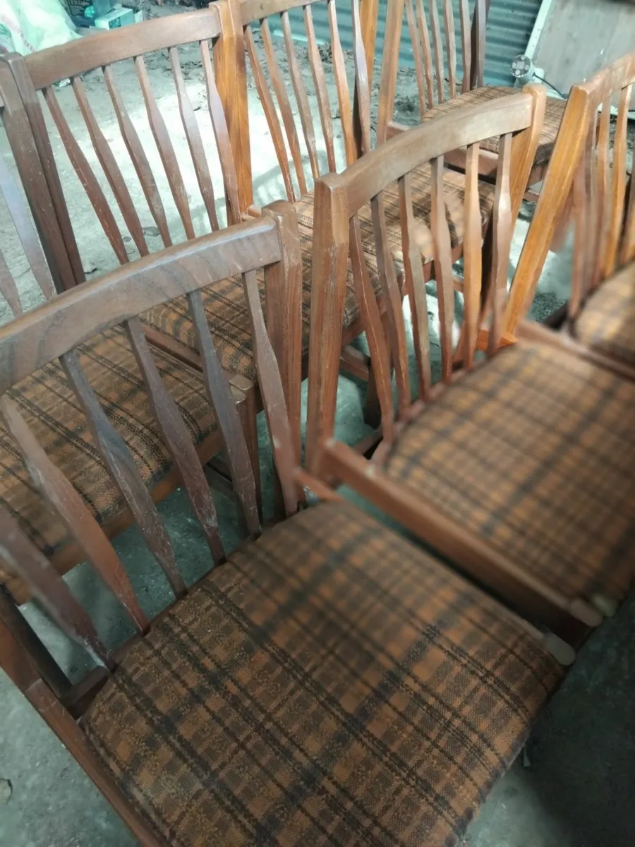 Vintage kitchen chairs - Image 3