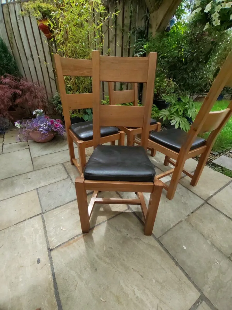 4 kitchen dining chairs - Image 3