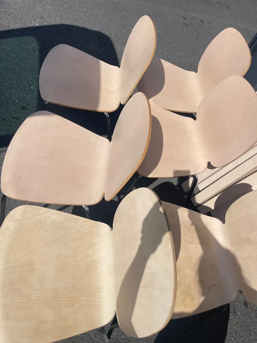 6 dining chairs - Image 1