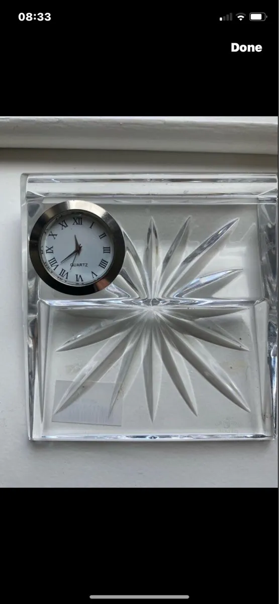 Waterford Crystal Desk Set - Image 1