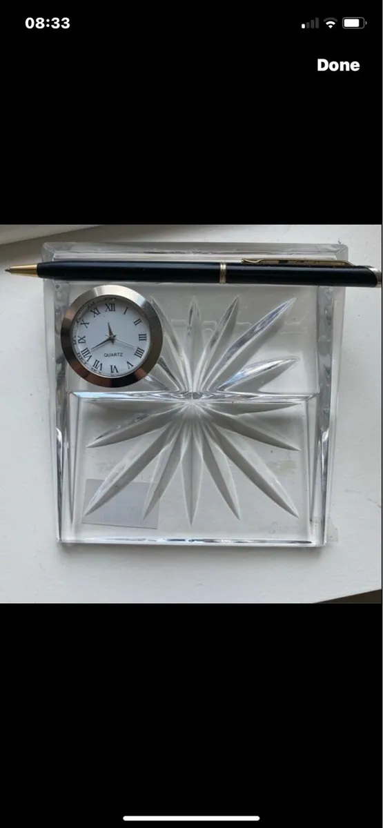 Waterford Crystal Desk Set - Image 3