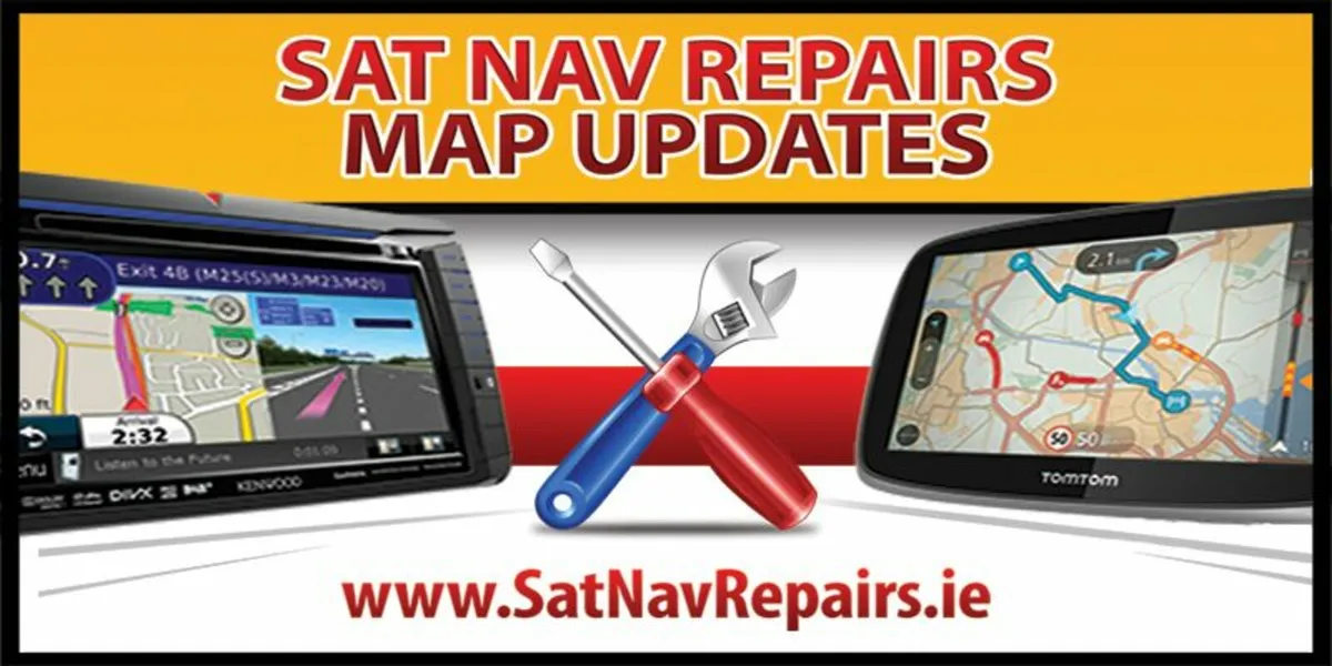 SAT NAV  MAP UPDATES  - REPAIRS  - SALES - Image 3