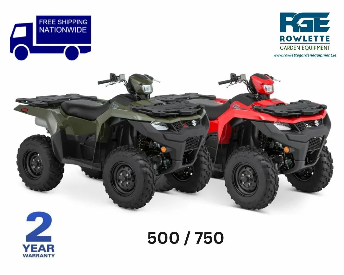 NEW SUZUKI KINGQUAD - Image 1