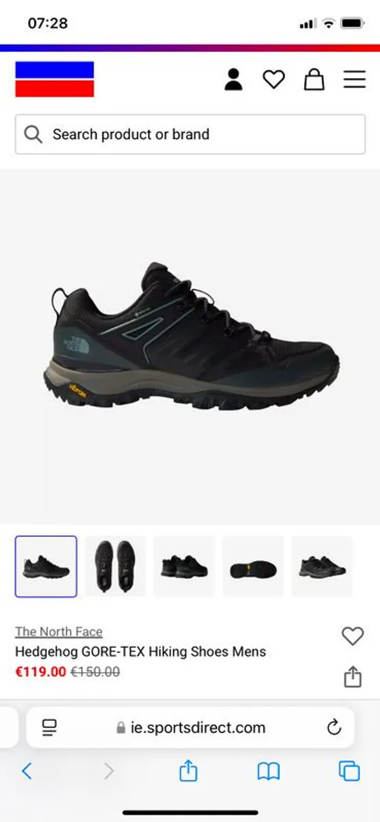 The North face hedgehog hiking boots - Image 2