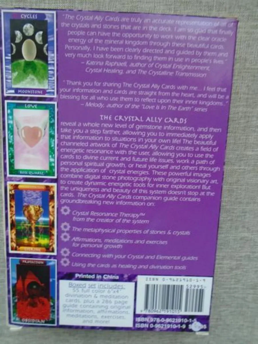 The Crystal Ally cards,Oracle cards, New,Gift - Image 2