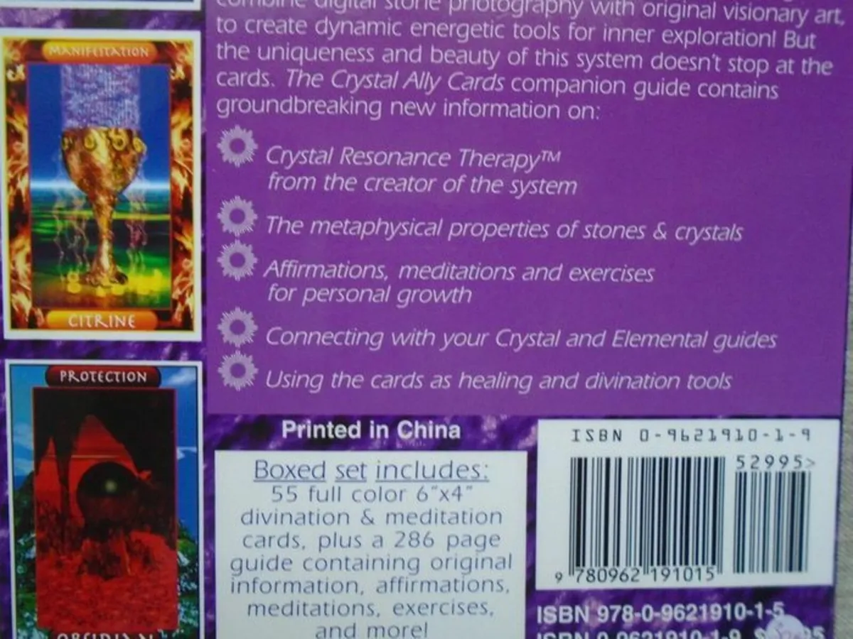 The Crystal Ally cards,Oracle cards, New,Gift - Image 3