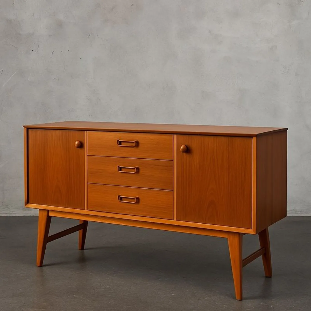 mid century sideboard shelving chairs Danish stock teak ladderax - Image 2