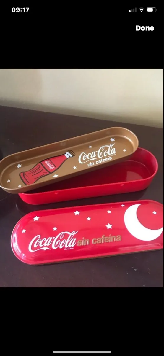 Coca Cola Metal Pencil case - Image 1