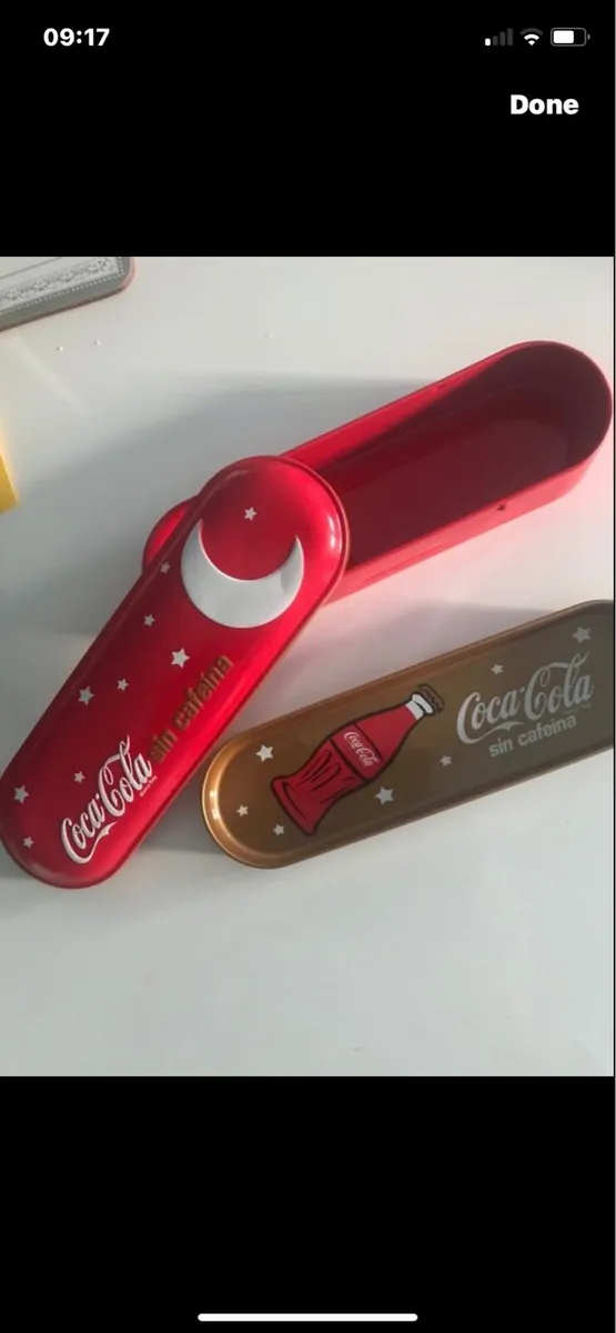Coca Cola Metal Pencil case - Image 2