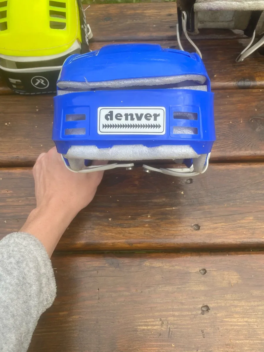 Oldstyle Denver blue hurling helmet - Image 1