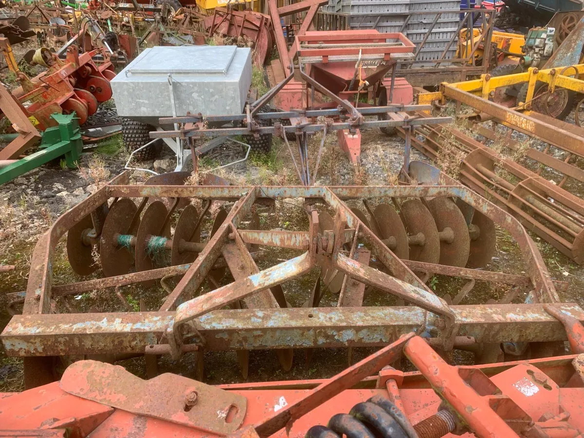 Disc harrow
