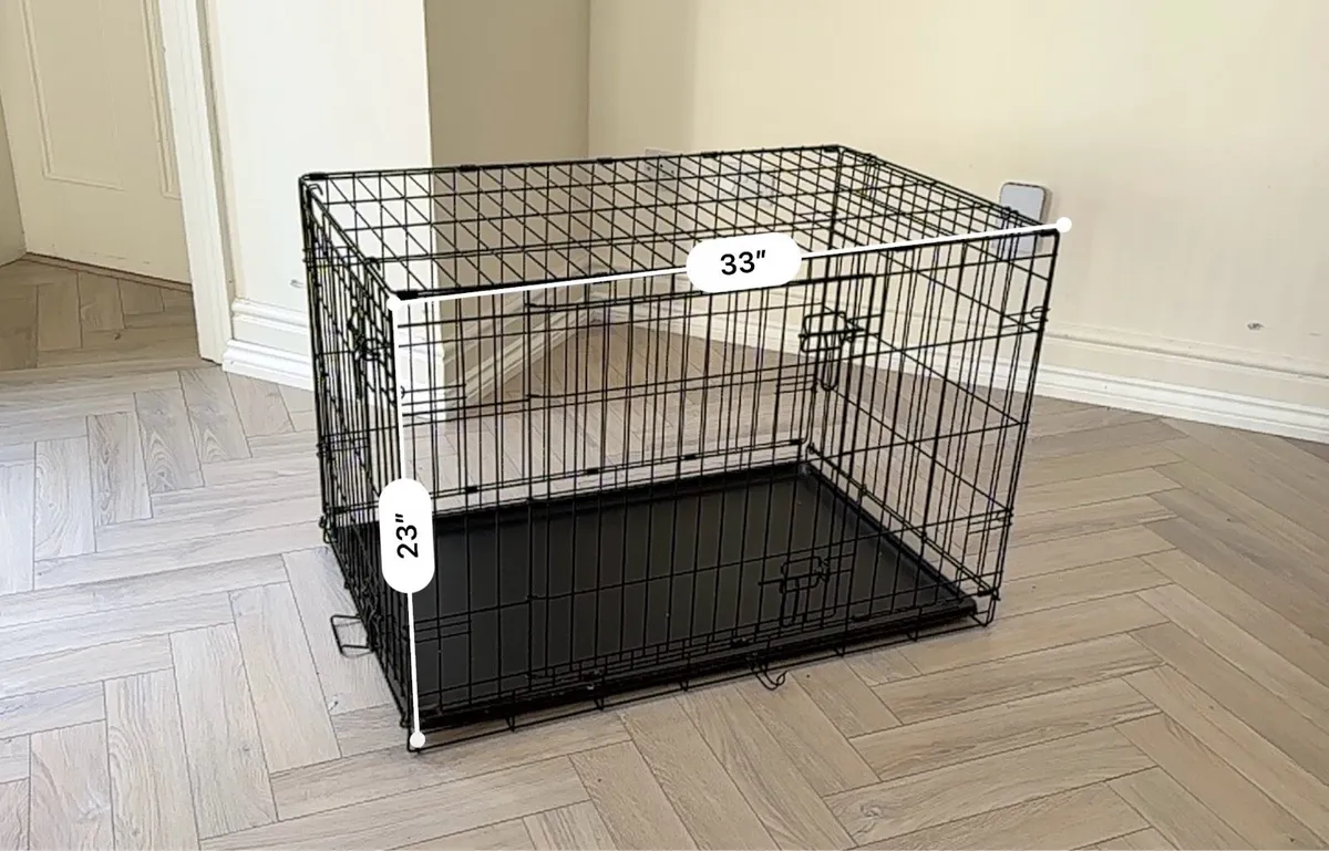 Large Dog Crate – Excellent Condition - Image 3