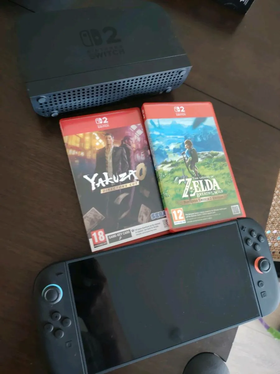 Nintendo Switch 2 - Unboxed, with Zelda & Yakuza