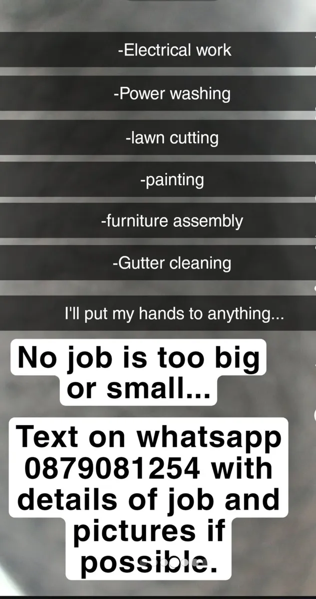 Handyman available