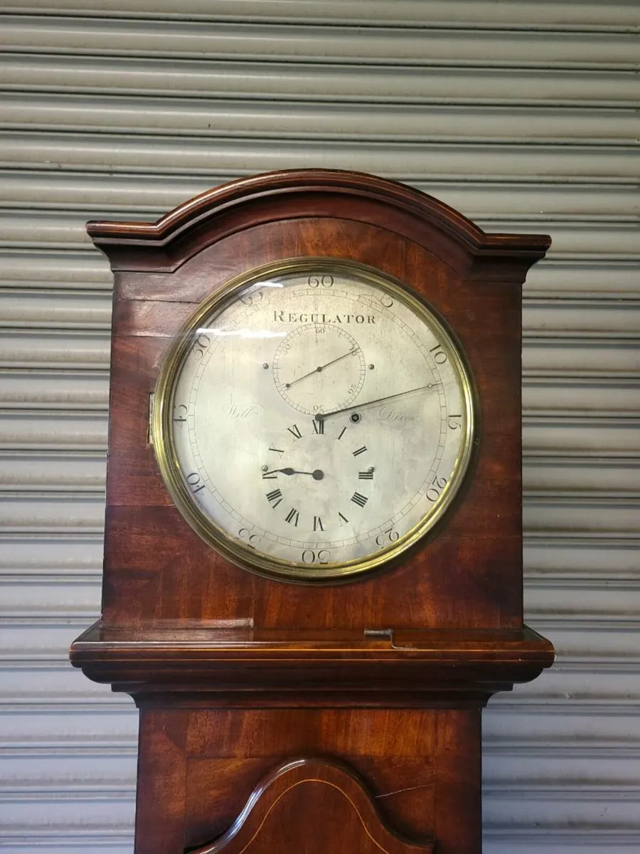 Longcase regulator clock - Image 1