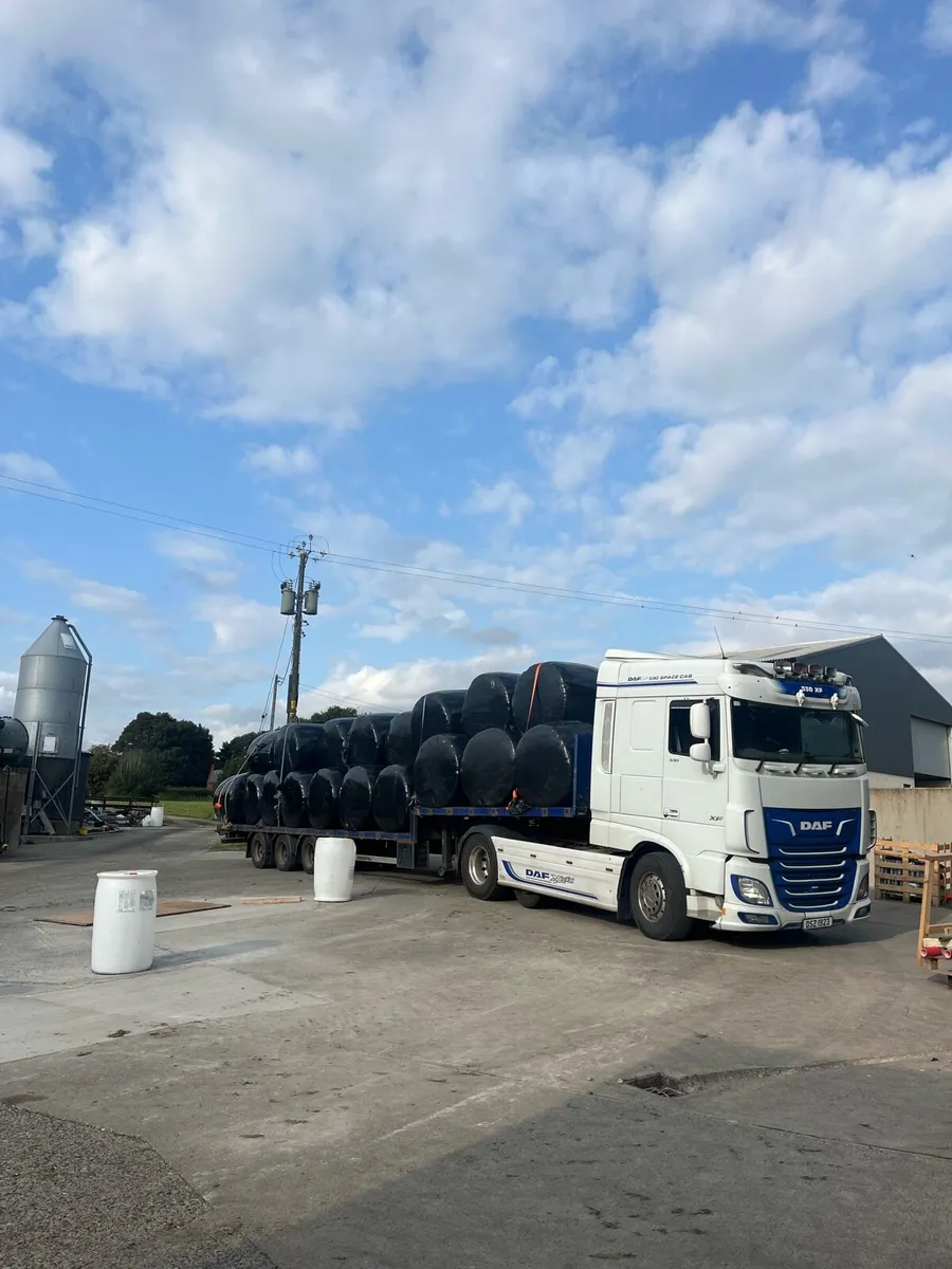 Round bales of first cut silage. - Image 4